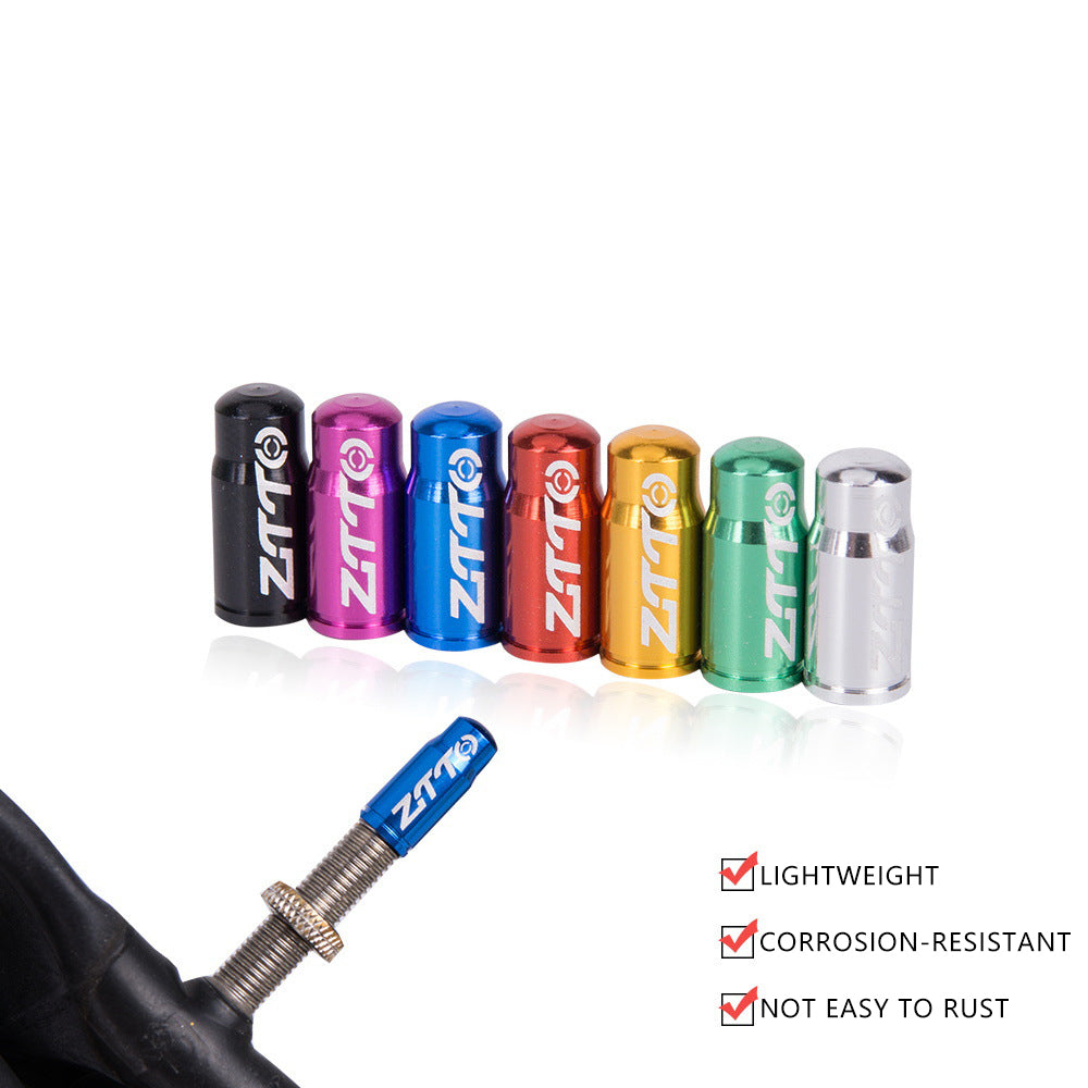 ZTTO 1Pc Aluminum Alloy Bicycle Tire Valve Cap Bike Presta Valve Dustproof Cap ZTTO 1Pc Aluminum Alloy Bicycle Tire Valve Cap Bike Presta Valve Dustproof Cap
